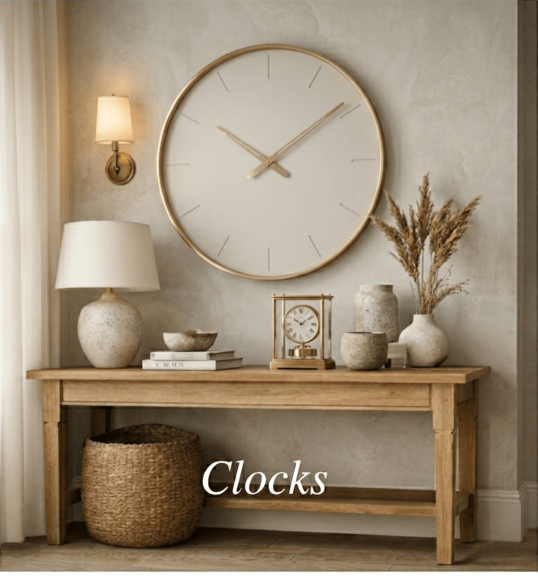 Clocks - Sol & Stone