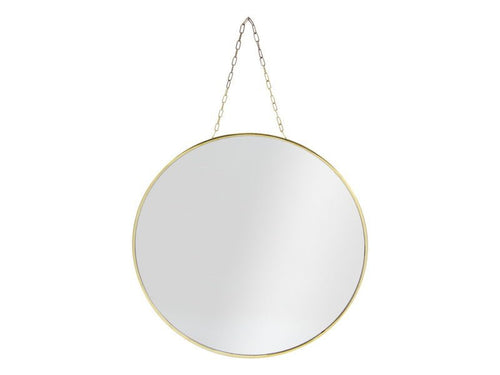 Aurelia Gold Hanging Wall Mirror - Sol & Stone