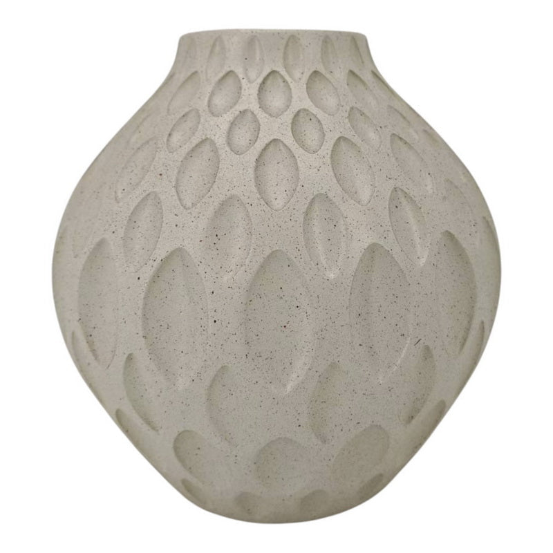 Santorini Carved Vase - Sol & Stone