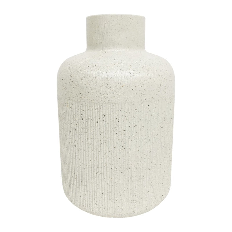 Textured Ceramic Decorative Table Vase - Sol & Stone